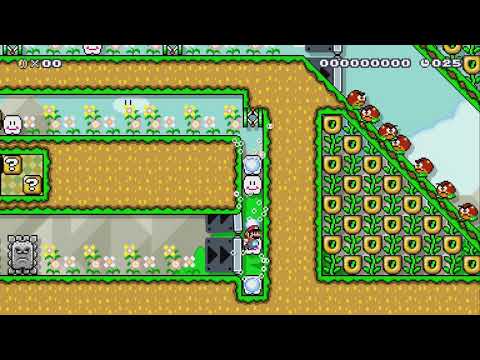 スーパーマリオワールドの楽しいSPEED RUN♪【30sec】by Re:げんちゃん♪ - Super Mario Maker 2 - No Commentary 1by