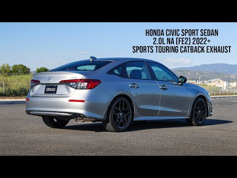 REMARK Sports Touring Catback Exhaust - Honda Civic Sport Sedan 2.0L NA (FE2) 2022+