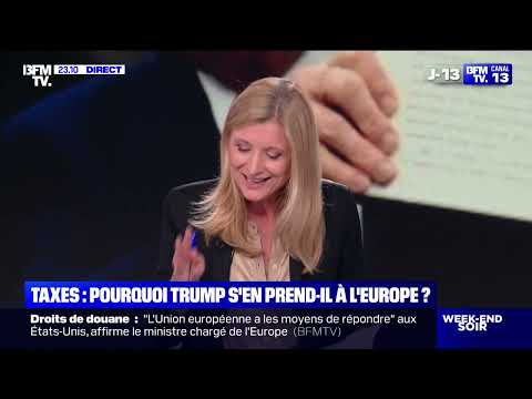 Julian Jacob Extrait direct sur @BFMTV pour discuter hausse des prix de Donald Trump.