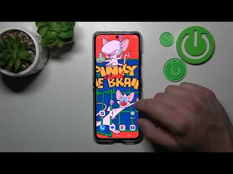 How to Turn On & Turn Off the App Drawer on MOTOROLA Razr 40 Ultra - Home Screen Layout
