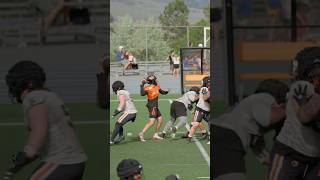 James Butler Sideline Toe-Tap ???? #bclions #cfl #trainingcamp