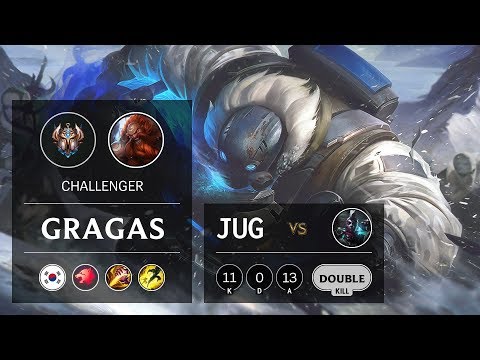 Gragas Jungle vs Ekko - KR Challenger Patch 9.20