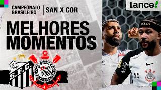 SANTOS 1 X 1 CORINTHIANS | 6ª RODADA | CAMPEONATO BRASILEIRO 2026 | MELHORES MOMENTOS