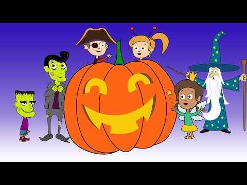 Halloween Night 2: Trick or Treat | Halloween song & animation for kids & the whole family