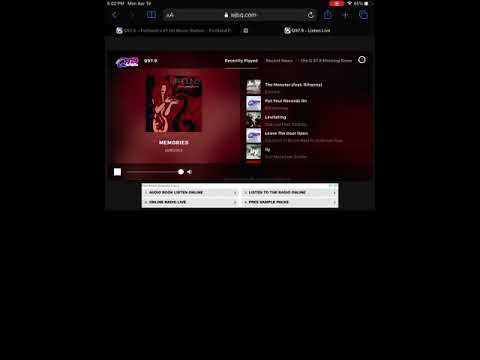 Q97.9 WJBQ Portland, Maine Top of the Hour ID 4/19/21