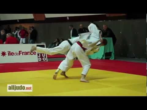 Le Goanvic (JC Chilly) - Tamellin (LPR) / F. Tableau -66kg / 1/2 finales IDF 2012