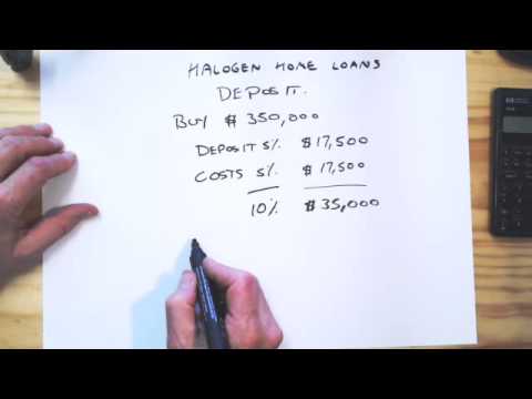 Part of a video titled Calculating a Deposit - YouTube