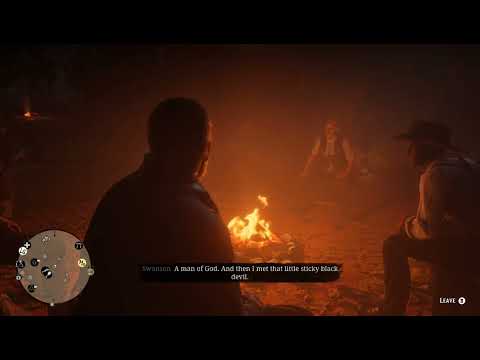 RDR2 - Reverend Swanson Campfire Talk About His Life