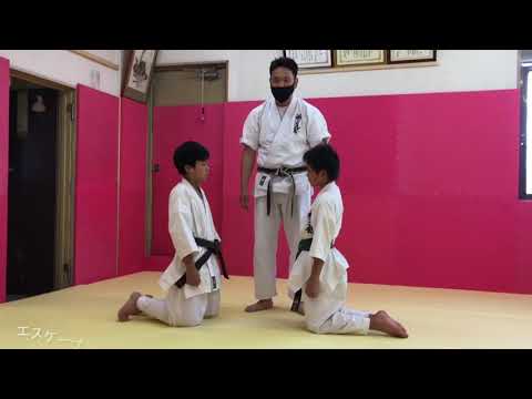 禅道柔術ジュニアルール説明　寝技編