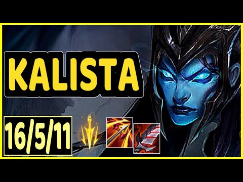 KALISTA VS SAMIRA - 16/5/11 KDA ADC GAMEPLAY