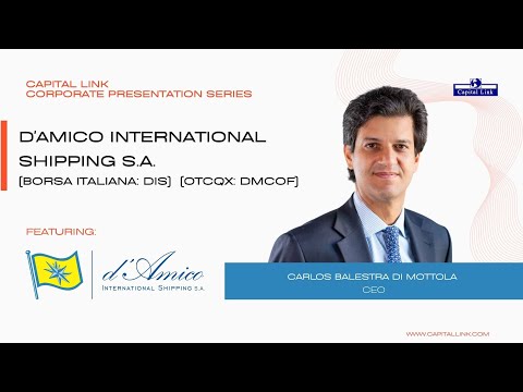 Capital Link 2026 Corporate Presentation Series - d'Amico International Shipping S.A.