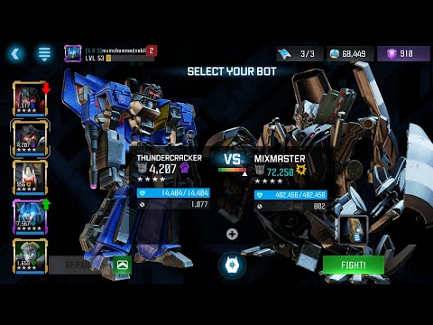 4* thundercracker gameplay Transformers:Forged To Fight