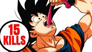 15 Times Goku KILLED People