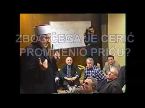 Nekada je Cerić i drukčije govorio...