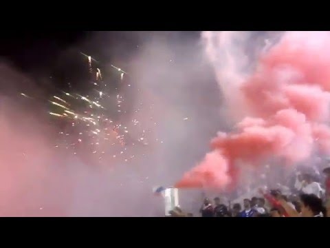 "RECIBIMIENTO | NACIONAL 3 vs 1 peñarol (Copa Antel 2016)" Barra: La Banda del Parque &bull; Club: Nacional
