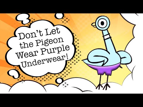 Disney's Don't Let the Pigeon Wear Purple Underwear - NEW Pigeon Story!