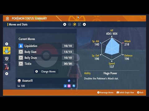 Soloing Samurott 7 Star Tera Raid (Azumarill. No Belly Drum!)