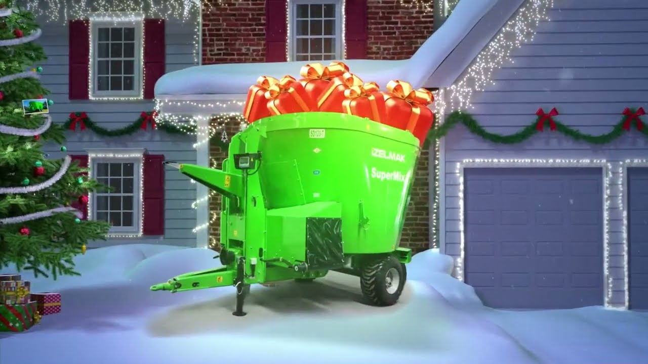 İZELMAK MAKİNA A.Ş. MUTLU YILLAR! HAPPY NEW YEAR! Yem Karma Makineleri - Katı Gübre Serpme Makinesi