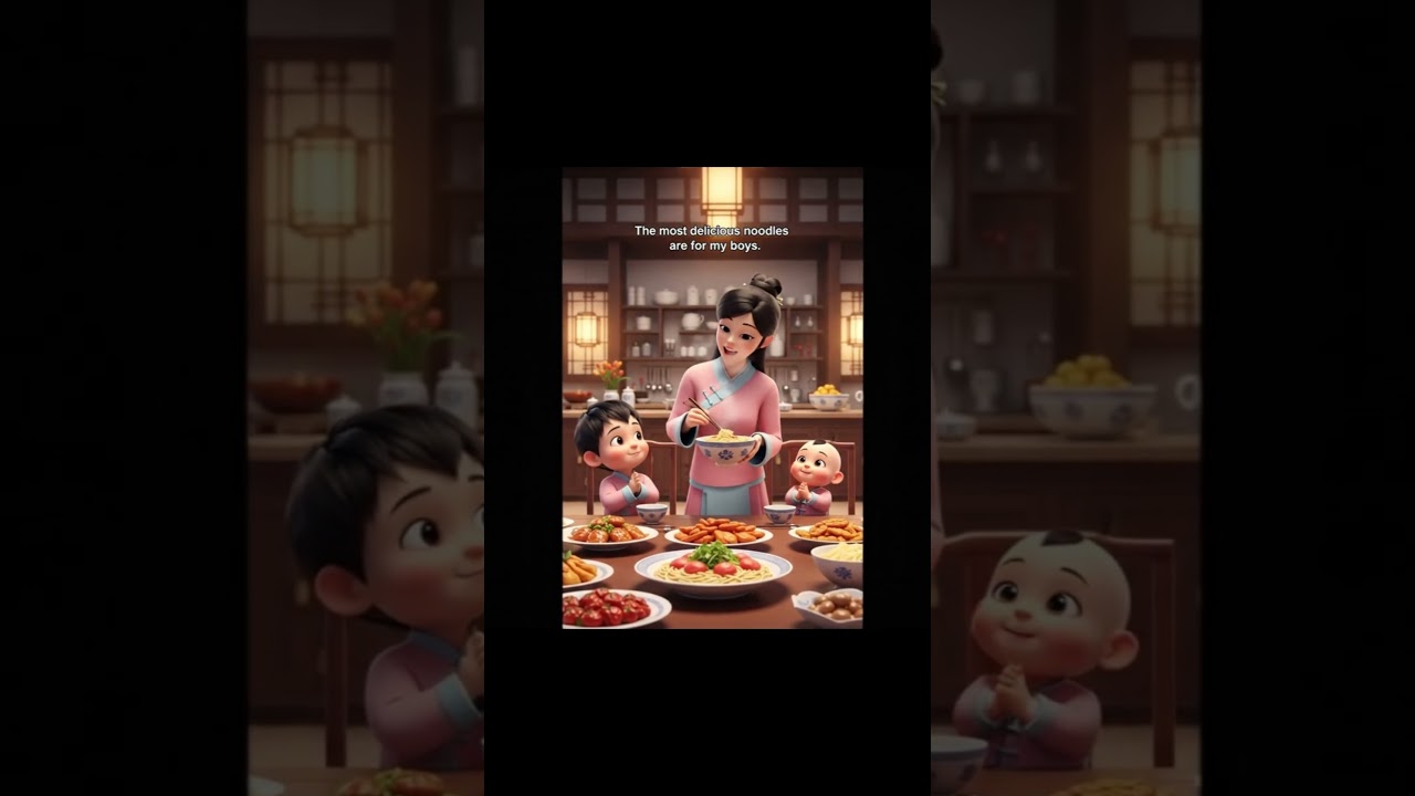 A Mother's Love is the Secret Ingredient❤️ #reels #animation #heartwarming