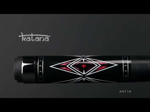 Katana KAT14 Pool Cue - HD Rotating 360 Degree Wide View
