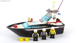 🔄 LEGO System Wave Cops boat from 1996 review! set 4012 re upload 20150321