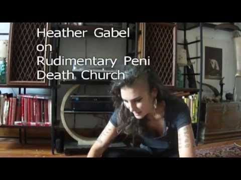 Heather Gabel on Rudimentary Peni - Death Church