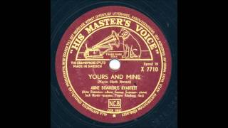 ARNE DOMNÉRUS KVARTETT - YOURS AND MINE