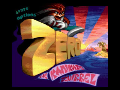 zero the kamikaze squirrel sega genesis rom