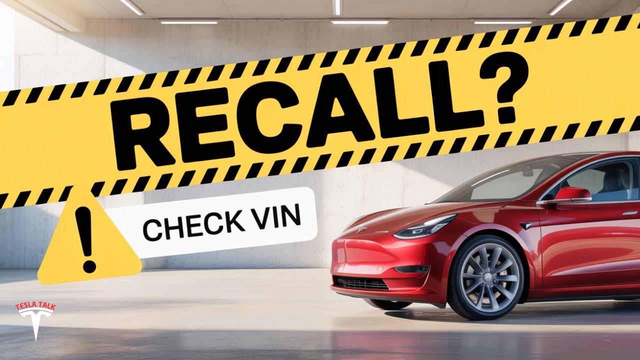 Tesla Recall? How to Check Your VIN and Get the Free Fix — 5 Things Every Owner Must Do Today
