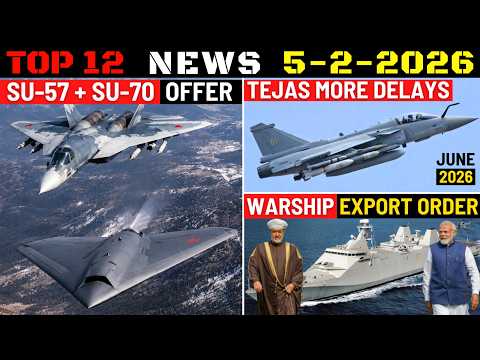 Indian Defence Updates : Su-57 + S-70 Offer,Tejas MK1A Delayed,Warship Export Order,CAATSA on Su-57