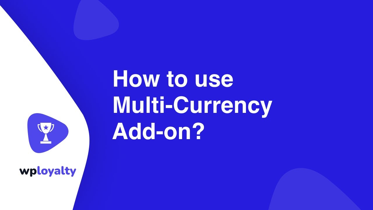 How to use Multi-Currency Add-on?