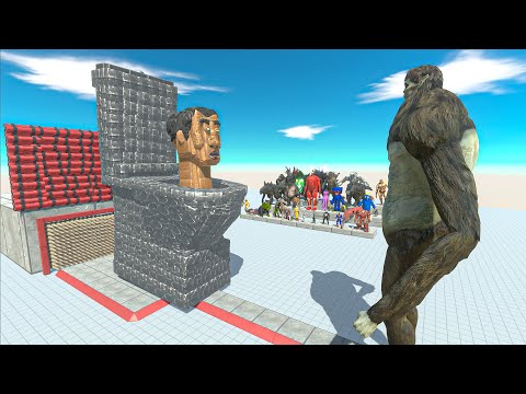 Titan Beast & TNT Wall - Animal Revolt Battle Simulator
