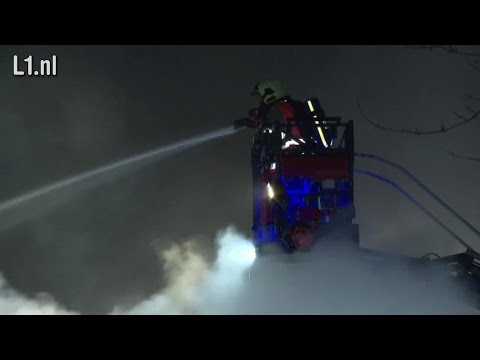 Kerkradenaar vast voor grote brand Heerlen