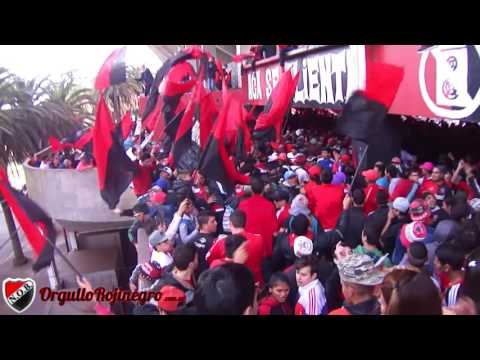 "Previa de la hinchada. Newell's 0 - 1 Defensa y Justicia. OrgulloRojinegro.com.ar" Barra: La Hinchada Más Popular • Club: Newell's Old Boys