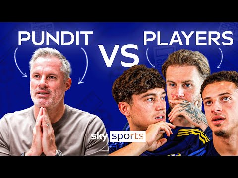Jamie Carragher vs Leeds United! | Pundit vs Player