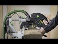 Festool Scie à onglets radiale KS 120 REB KAPEX - 575302 Video Thumbnail