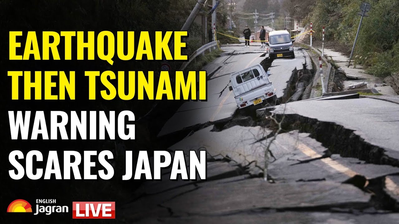 Japan Earthquake Live | Scary Scenes Emerge As Quake Triggers Tsunami Warnings | World News