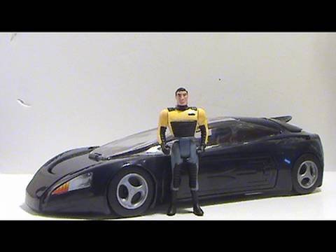 Video review of Batman: The Animated Series; Bruce Wayne's Street Jet