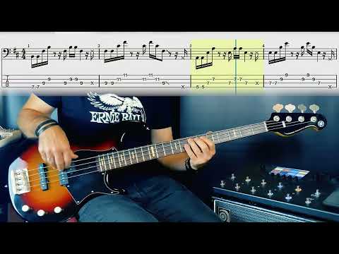 The Eagles - Hotel California (bass cover tabs) #theeagles  #bass #basscover