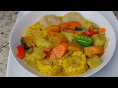 Vegetable rundown / Jamaican style vegetable rundown