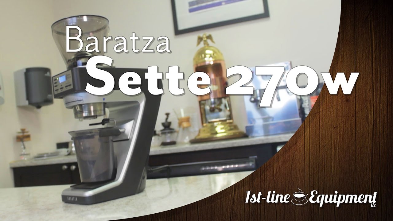 Overview: Baratza Sette 270W Espresso Coffee Grinder