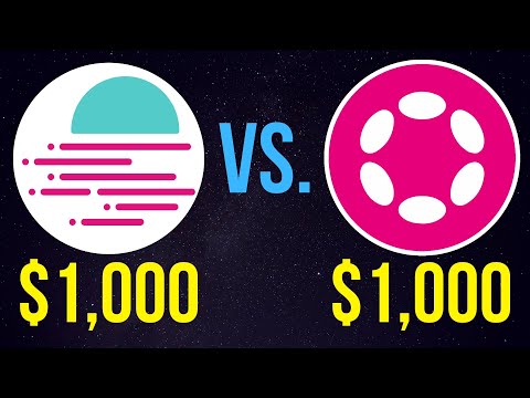 $1,000 Moonbeam vs. $1,000 Polkadot – Who Wins? | GLMR or DOT?