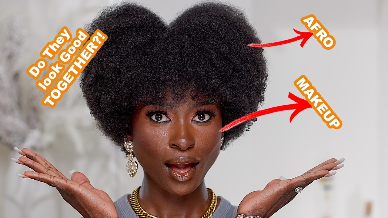 Does This Make My Afro Look Good? (Makeup For Makeup's Sake) // Ohemaa Bonsu