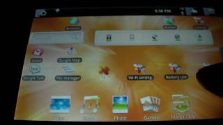 Google Marketplace (donut version) on Archos 5 Internet Tablet with firmware 1.7.33 and newer