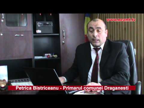 Interviu cu Petrica Bistriceanu - primarul comunei Draganesti despre realizări şi planuri