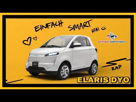 ⚡️2023 Elaris DYO 🔋 Elektro 2 Sitzer 🤔 Nachfolger für den Smart For Two⁉️