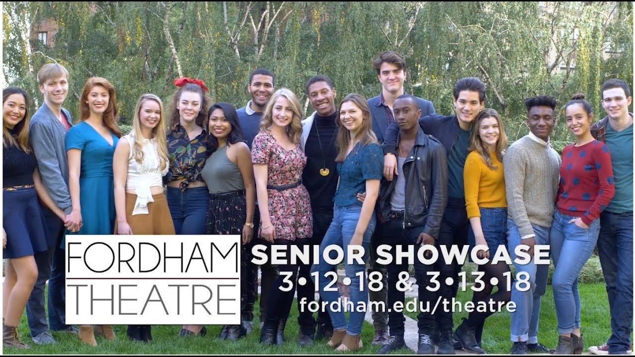 Fordham Theatre's 2018 Performance Showcase Video