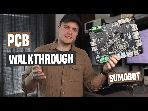 PCB Design Walkthrough Sumo Robot | Embedded System Project Series #3