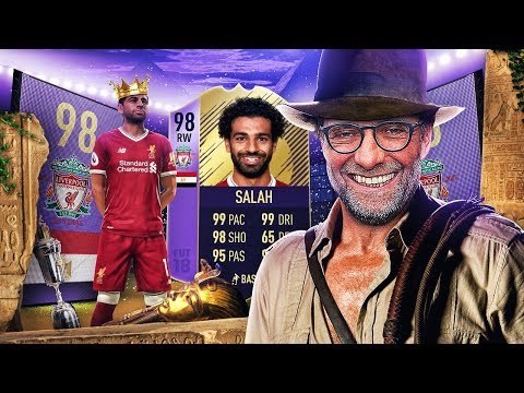 THE KING OF EGYPT! 98 PLAYER OF THE YEAR SALAH! FIFA 18 ULTIMATE TEAM