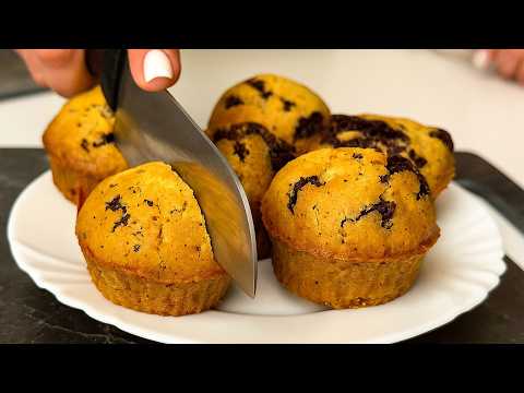 Chocolate Muffins Recipe – So Fluffy and Soft You’ll Fall in Love! 😍